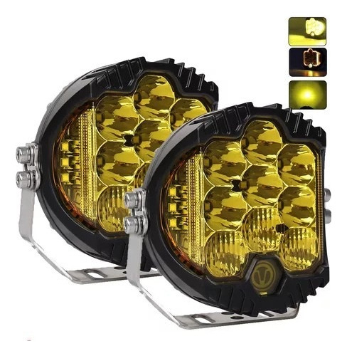 Foto de Faro Led Redondo 5 Todoterreno Jeep Led Osram 50 W, 1 Par