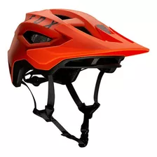 Capacete Ciclismo Bike Fox Speedframe Bold Orange Cor Laranja Tamanho P