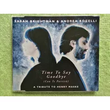 Eam Cd Single Sarah Brightman & Bocelli Time To Say Goodbye