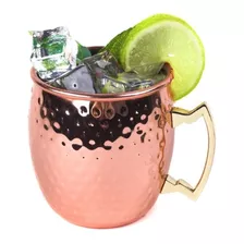 Taza Mug Moscow Mule 550 Ml Para Mojito, Cerveza, Vodka