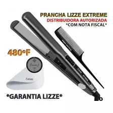 Prancha Chapinha Lizze Extreme 220v + Kit Limpeza Polimento