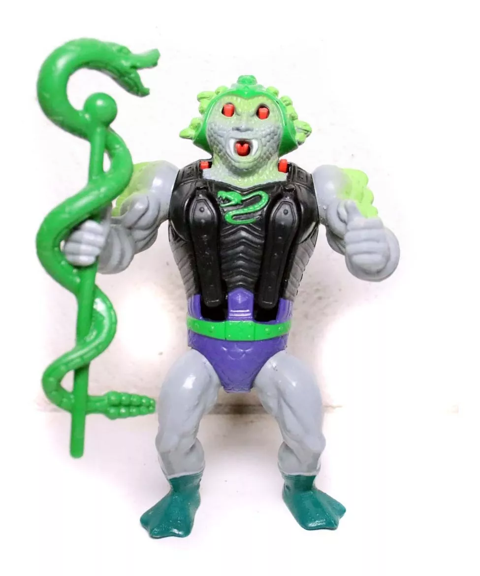 Snake Face 90% Completo He-man Boneco Motu Anos 80 Mattel