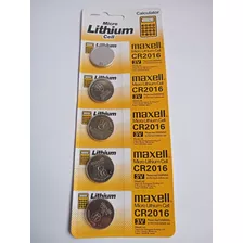 Blister Pila Maxell Cr2016 (lithium)3v Para Reloj Calculador