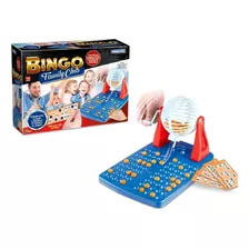 Brinquedo Super Bingo Family Club 48 Cartela Globo Giratório