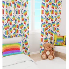 Kit Quarto Infantil Pop It Diversos - 3 Itens