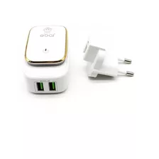 Lâmpada Luminária Toque Led Carregador De Porta Usb 3 Portas