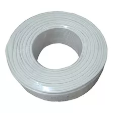 Cabo Fio Flexível 4mm Rolo 100mts Energia Eletrico Branco