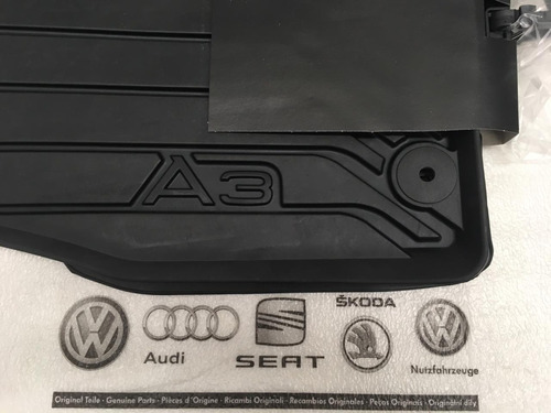 Tapete Audi A3 Uso Rudo 4pzas Original Nuevo 2021  Foto 2