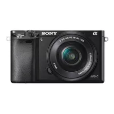 Camera Sony Alpha A6000 Mirrorless 24.3mp Lente 16-50mm Wifi