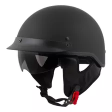 Casco Para Moto Milwaukee Helmets Mph9718 Talla Xl Color Neg