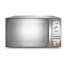 Micro-ondas Brastemp 38l Inox Espelhado Com Grill - Bmj38ar 220v