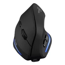 Mouse Gamer Vertical Inalámbrico Recargable Zelotes F35 Negro