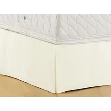 Saia Para Cama Box Solteiro Creme Admirare