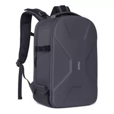 Mochila Impermeable Gris Dura Para Camara Dslr Y Laptop