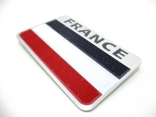 Emblema Bandera Francia Renult Peugeot Autoadherible  Foto 2
