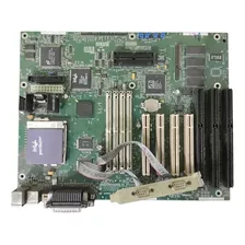 Placa-mãe Antiga Atx Ati 3d Rage 2 Slot Isa + Processador Nf