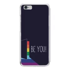 Capa Capinha De Celular Personalizada Nome Lgbt+ Be You