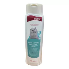 Shampoo White Coat Para Gatos Bioline