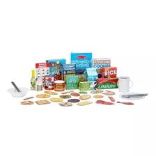 Melissa & Doug - Set Deluxe Cocina Y Comida - 58 Piezas