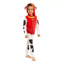 Paw Patrol Marshall Niño Niño Niña Zip Up Cosplay Overol 2t