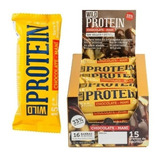Suplemento En Barra Wild Foods  Wild Protein ProteÃ­na Sabor Chocolate/manÃ­ En Caja De 720g 16 Un