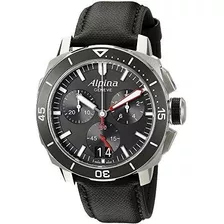 Alpina Seastrong Diver 300 Grandes Fecha Cronógrafo Negro Di