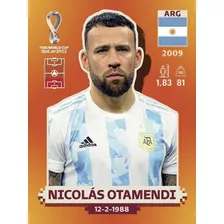 Figurita Mundial Qatar 2022 Panini # Arg6- Nicolás Otamendi