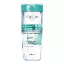 Água Micelar Loreal Paris Efeito Matte 200ml