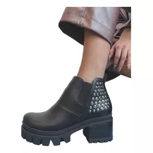 Bota Borcegos Mujer Moda Cómodas Livianas Urbana Tendencia C