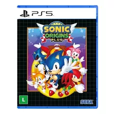 Jogo Sonic Origins Plus Ps5 Mídia Física Nacional Lacrado
