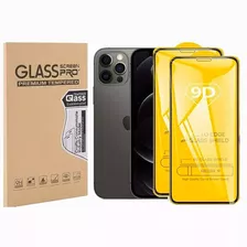 2 Piezas De Mica Cristal Templado 9d Para iPhone Marcas