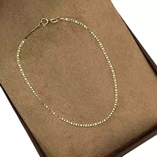 Pulseira Piastrine 18cm Ouro 10k Legítimo Garantia Eterna