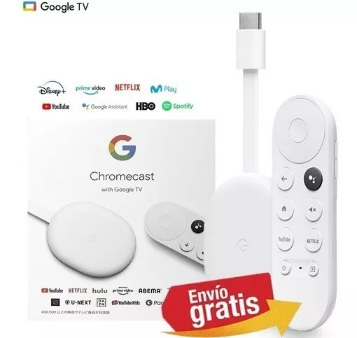 Chromecast 4ta Generación Con Google Tv 4k Nuevo Y Sellado