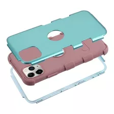 Funda Para iPhone 11 Pro Max Excelente Aquamarine 3 Piezas