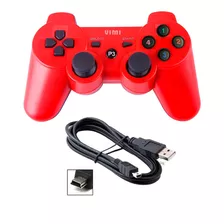 Control Inalámbrico Compatible Con Ps3 Y Cable De Carga 2m