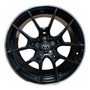 Kit 2 Rines 17x7.5 5-100 P/toyota Corolla Prius Sedan Vento