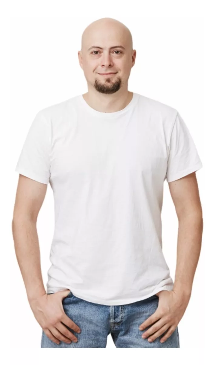Camiseta Para Sublimación 100 % Poliester Tacto Algodón 170g