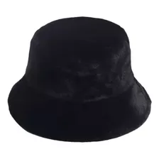 Piluso Sombrero Peluche Negro 