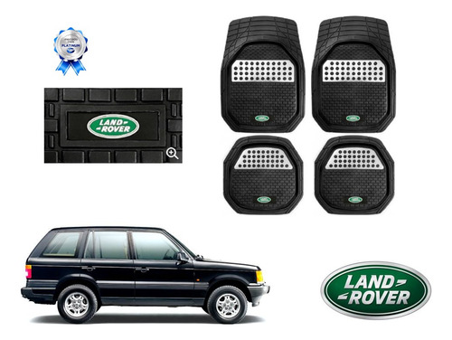 Tapetes Logo Land Rover + Cubre Volante Range Rover 94 A 00 Foto 2