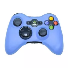 Capa Silicone Para Xbox 360 Cor Azul