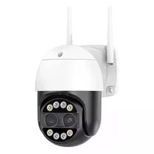 Cámara Cctv Ptz Con Detección Wifi De Doble Lente Y Zoom 8x