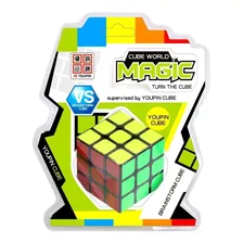 Cubo Magico Cube World Magic 3x3 En Blister