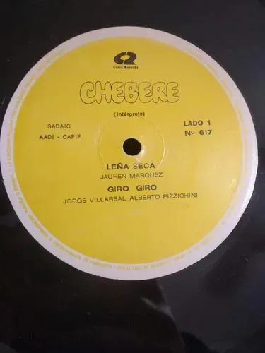 Chebere - Chebere Maxi Leña Seca - vinilo 1991