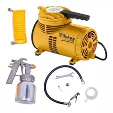 Compressor Ar Direto Com Kit Cd12151bk Bivolt Tekna 