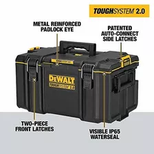 Caixa De Ferramentas Grande Dewalt Dwst08300 Hard System 2.0