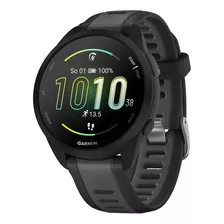 Relógio Garmin Forerunner 165 Amoled Preto/ardósia, 43 Mm, E Caixa Preto Pulseira Preto Bisel Preto