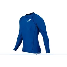 Camisa Lycra Uv50+ Mormaii Surf Esporte Aquático Azul