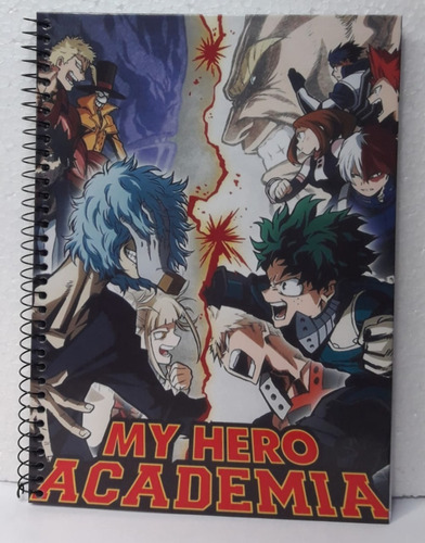 Caderno Anime: Hinata - 1 Matéria - 96 Folhas + Brinde