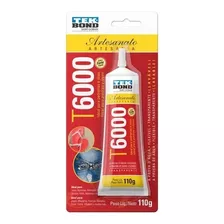 Kit 02 Tubão Cola Permanente Tek Bond T6000 110gr Artesanato