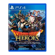 Jogo Ps4 Dragon Quest Heroes The Worlds Tree Midia Fisica